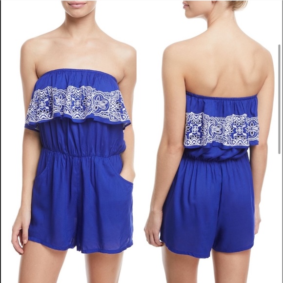 Nanette Lepore - Portofino Cover Up Romper - Picture 2 of 2